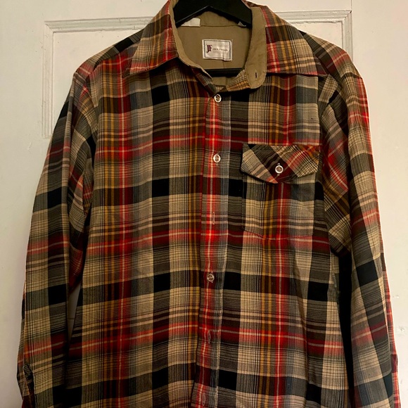 Vintage Jack Fraser plaid shirt. - Picture 1 of 3